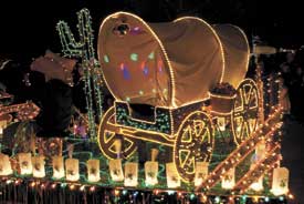 christmas festival parade
